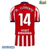 Atletico Madrid Marcos Llorente #14 Hjemmedrakt 2026-27 Kortermet